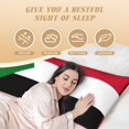 thumbnail image 3 of Body Pillow Cover Flag Of Sudan Long Case Protector With Zipper Rectangle Soft Large Cases Cover 20 X 54 In, 3 of 6