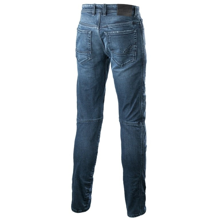 Alpinestars Argon Slim Fit Mens Denim Pants Blue 30 USA - Walmart.com