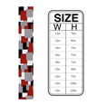thumbnail image 3 of Red Grey Black Geometric Table Runner Middle Century Modern Art Abstract Tablerunners 13 x 72 Inch, Table Decorations Tabletop Scarf for Summer Gathering Holiday Farmhouse Kitchen Dining Decor, 3 of 6
