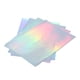 thumbnail image 1 of Papel Adhesivo Holográfico Imprimible, Papel Adhesivo Holográfico Absorción Rápida De Tinta Secado Rápido 22 Hojas Película Aluminizada Láser A4 Para Fotocopiadoras, 1 of 7