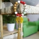 thumbnail image 2 of Pulsera navideña, llavero, pulsera, llavero portátil con borla colgante Amarillo, 2 of 9