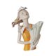 thumbnail image 5 of Jarrón de estatua femenina, figura de niña moderna, maceta de resina elegante, maceta de escritorio, figuritas de niña, florero para decoración de Naranja, 5 of 8