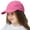 Hot Pink, variant on Zwiiyzr Kids Baseball Hats Toddler Solid Color Baseball Hats Adjustable Summer Trucker Hats for Boys Girls 1-5T Black