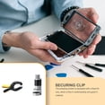 thumbnail image 3 of fastboy Fixing Clip Two Types Compact Size Opening Pliers Handily Gripped Phone Fixer Stabilizing Clamps Metal Structure Fixed Clamp Open Screen Clip, 3 of 6