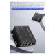 thumbnail image 3 of 4 Puertos Gigabit POE Extender 100/1000Mbps 90W 1in 4 Fuera PoE Repetidor DIN Rail Network VLAN para 48V POE Cámara Wierless AP, 3 of 10