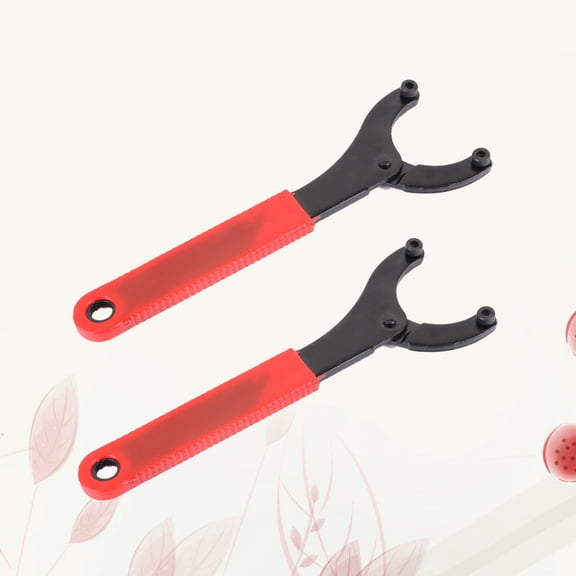 IFANLANDOR Bike Cassette Removal Tool Eight Character Wrench 2Pcs in Black 16x6.6 Cm