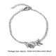 thumbnail image 3 of Sonducket Anklets Stylish Silver Alloy Leaf Foot Trendy Chains Gifts Valentines Day Jewelry Bracelets Universal for Women Teen Girls Type3 NO3, 3 of 6