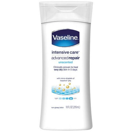 Vaseline Intensive Care Advanced Repair Healing Moisture Lotion, 10 Fl Oz