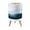 Color 3, variant on Small Trash Can with Lid Illuminated Stained Glass Sunset Sea Scene 1.8 Gallon Dog Proof Trash Can Round Garbage Can Waste Bin Wastebasket for Bathroom Bedroom Living Room