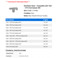 thumbnail image 2 of Distributor Rotor - Compatible with 1962 - 1974 Ford Galaxie 500 1963 1964 1965 1966 1967 1968 1969 1970 1971 1972 1973, 2 of 2
