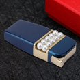 thumbnail image 2 of Fashion Simulation Pearl Design Cigarette Lighter Jet Butane Gas Smoking Lighter (Blue), 2 of 8