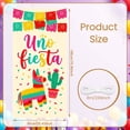 thumbnail image 2 of Pastel Color Uno Fiesta Banner Cactus Pattern Party Backdrop Horse-shaped Pinata Design Colorful Confetti Display for 1st Birthday Party Mexican Fiesta Kids Indoor Celebration, 2 of 8