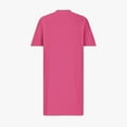 thumbnail image 5 of Ayolanni V-Neck Women's Dresses Pink Knee-Length Short Sleeve Solid Plus Size Dresses Dresses for Teens In Store XL, 5 of 5