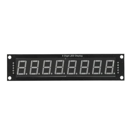 LED Segment Display, 74HC595 Controller 5V Precise Wiring 8 Digit