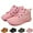 Pink, variant on Kids Wide Toe Box Flexible Waterproof Shoes, Autumn Winter Warm Slip-On Little Kid shoes for Boys and Girls
