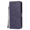 thumbnail image 1 of Allytech Galaxy Note 20 Ultra Cover, PU Leather Folding Stand Butterfly Embossed Credit Cards Slots Magnetic Closure Shockproof Anti-scratch TPU Back Cover for Samsung Galaxy Note 20 Ultra, Purple, 1 of 4