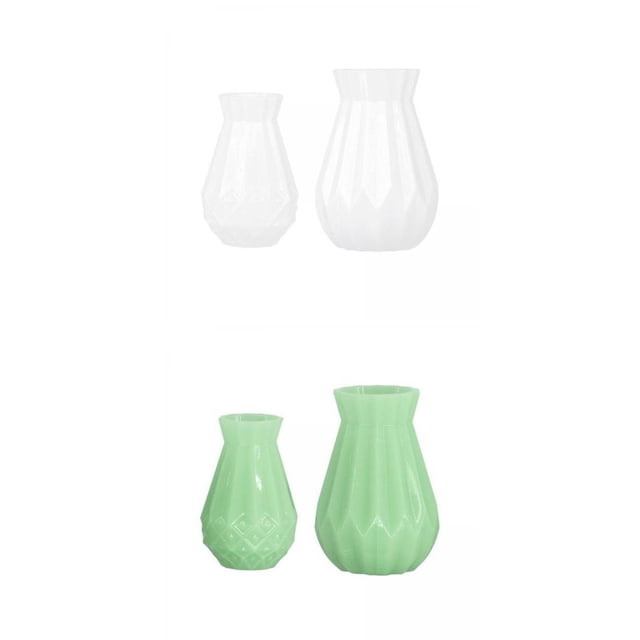 4x 1:12 Scale Miniature Dollhouse Vase Pot Dried Flower Vase Dollhouse Decor Kids Pretend Play Gifts for Boys Sunnimix Jarrón de casa de muñecas