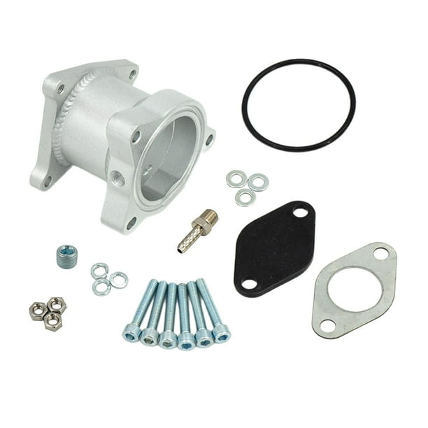 Kit de Instalación de Válvula de recirculación Colamx de aluminio plata