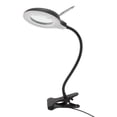 thumbnail image 5 of Clip On Magnifying Glass with Light Iron and PP Adjustable LED Magnifying Desk Lamp for Soldering Craft Reading, 5 of 5