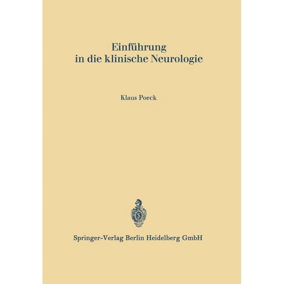 Einführung in Die Klinische Neurologie, (Paperback)