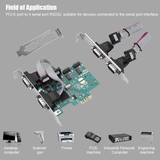 Conversador de Adaptador de Red PCIe Convertidor Interfaz de red