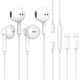 thumbnail image 1 of Auriculares Fashion Apple MFi certificados con conector Lightning 2, 1 of 8