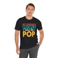 thumbnail image 6 of My Favorite People Call Me Pop Short Sleeve Crew Neck T-Shirt, 6 of 10