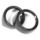 thumbnail image 3 of Air Vent Ring Air Conditioning Vent Trim Interior Ring Decor Air Outlet Cover Carbon Fiber Interior Accessory 2Pcs Carbon Fiber Side Air Vent Outlet Barrel Cover Trim Fit For Alfa ANGGREK Otros, 3 of 8