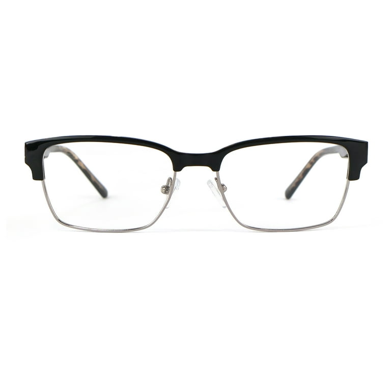 Walmart Men's Rx'able Eyeglasses, Mop49, Black Tortoise, 54-17-145