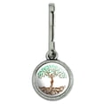 thumbnail image 1 of Tree of Life Mother Nature Antiqued Charm Clothes Purse Suitcase Backpack Zipper Pull Aid, 1 of 4