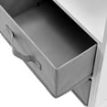 Mainstays 2Drawers Nightstand With USB Bedroom White