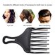 thumbnail image 2 of Kunststoff-Haarbürste mit breiten Zähnen Friseurgabel Kamm langlebiges Frisur-Zubehör, 2 of 6
