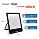 thumbnail image 2 of Reflector Led  Bloosom Slim 100w Ilumina 1000w Uso Exterior Ip66 Negro, 2 of 5