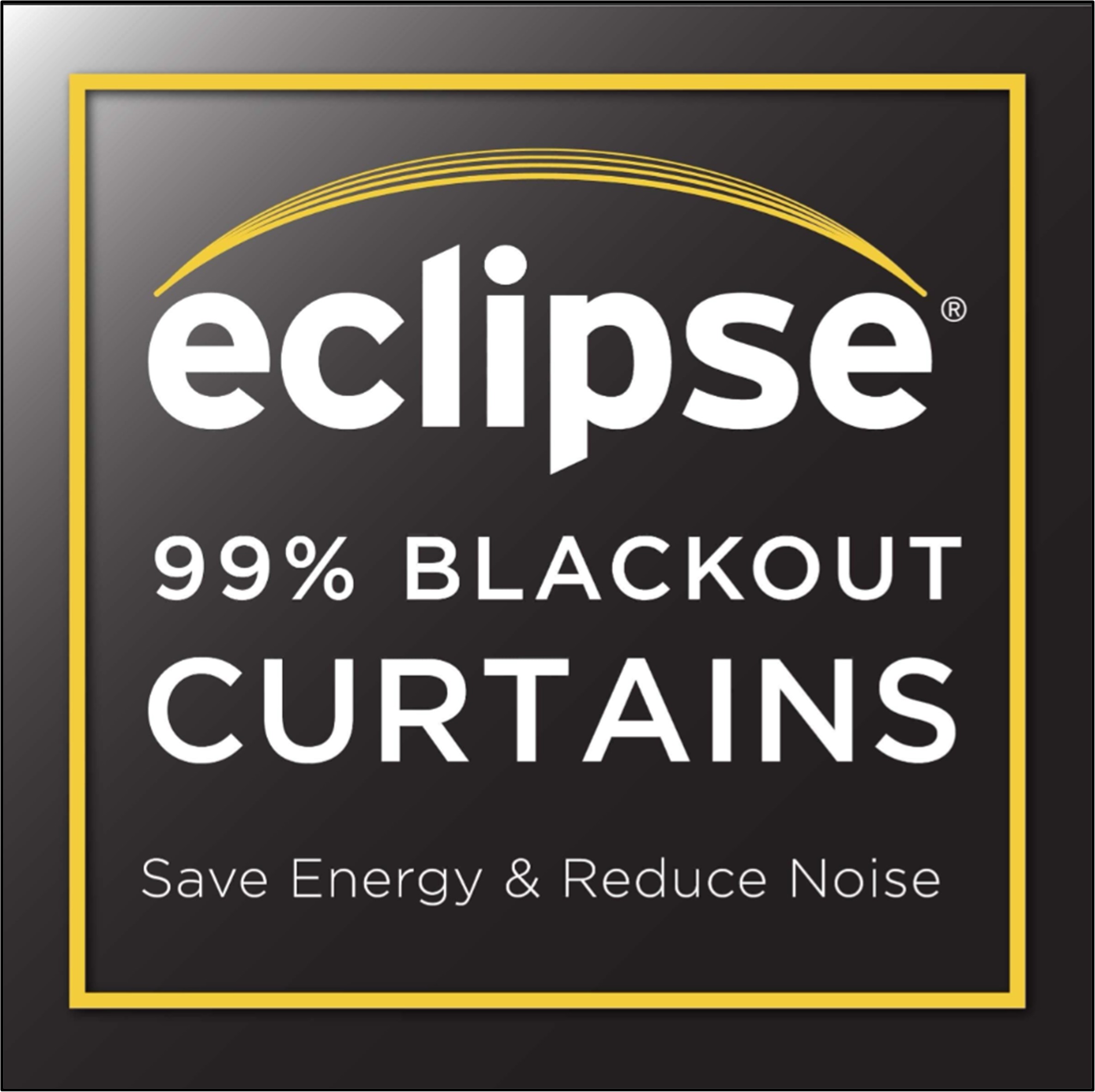 Eclipse Corte Solid Blackout Curtains, Set of 2, 37W x 63L, White photo 5