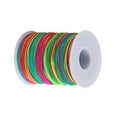thumbnail image 2 of MasteelfCA 100m Colorful Round Elastic Cord DIY Beading Stretch Thread String Rope Jewelry Making Material, 2 of 7