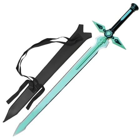 Armory Replicas Kirito's Dark Repulser SAO Sword – 40" Carbon Steel Replica with Sheath – Anime Display Collectible