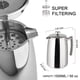 thumbnail image 5 of Secura French Press Coffee Maker, 50-Ounce, 304 Stainless Steel Insulated Coffee Press with Extra Screen, 5 of 5
