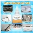 thumbnail image 2 of RAGUPEL Mold Stain Remover Gel Cleaner Heavy Duty Stain Cleaner for Front Loader Washing Machine Seal,Bathroom Grout,Shower,Caulk - Front Load Washer Cleaning Solution - 3.38Fl Oz, 2 of 4