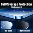 4Pcs Full Cover Protective Glass For iPhone 11 12 13 14 Pro Max Screen