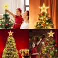 thumbnail image 3 of Luces superiores de árbol de Navidad, Estrella Brillante, pentagrama de grano Vertical, LED brillante, lámpara de hadas enchufable, adorno de Navidad, decoración del hogar, 3 of 4