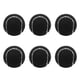 thumbnail image 2 of Paquete de 6 Pelotas Tenis, Entrenamiento EláSticas Resistentes Al Desgaste, 66 Mm, Pelota Tenis para PráCtica Principiantes Damas, Negro, 2 of 5