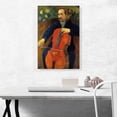 thumbnail image 2 of ARTCANVAS The Player Schneklud 1894 Canvas Art Print by Paul Gauguin - Size: 26" x 18" (1.50" Deep), 2 of 9