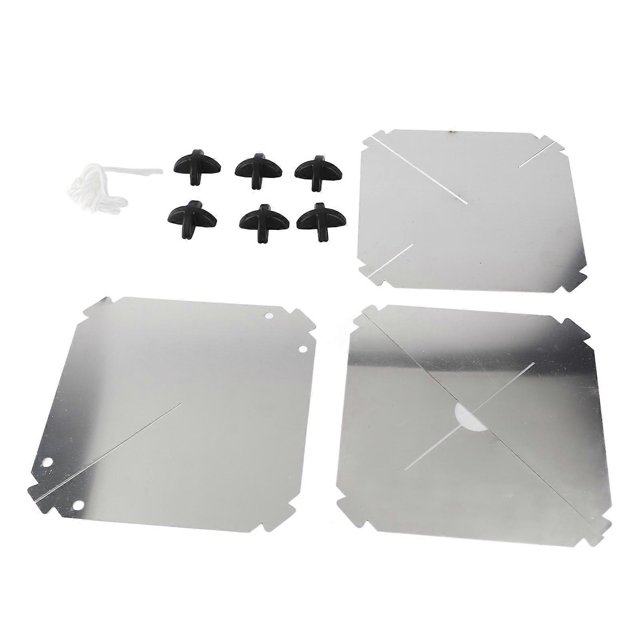 10 Pack 12 x 12 Inch Aluminum Octahedral Radar Reflectors for Sailboats and Powerboats
