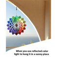 thumbnail image 3 of Wind Spinners Outdoor Stainless Steel Wind Spinners Colorul Wind Chime Ornaments Garden Hanging Decoration, 3 of 5