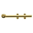 thumbnail image 1 of Baldwin 0370 Surface Bolt Door Guard & Surface Bolt Security Bolt 8 Inch ;Polished Brass, 1 of 1