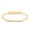 Gold-Tone, variant on Sterling Silver Beaded Bar Stackable Ring Size 9