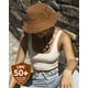 thumbnail image 3 of Gorro de pescador FURTALK de algodón lavado para mujer, color naranja oscuro, 3 of 8