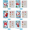 thumbnail image 4 of Ventanas De Navidad Copos De Nieve A Prueba De Agua Santa Muñeco De Nieve Pegatinas Estáticas De Pvc Decoración Navideña Para Espejos Azulejos Y Refrigeradores matsuzay HA043968-04, 4 of 6