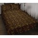 thumbnail image 1 of Juego de cama acolchado con estampado de uvas doradas, 1 of 5