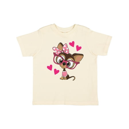 

Inktastic Valentines for Chihuahua Lover Gift Toddler Toddler Girl T-Shirt